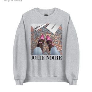 In Her Shoes Sweatshirt- Light Gray. Size medium.